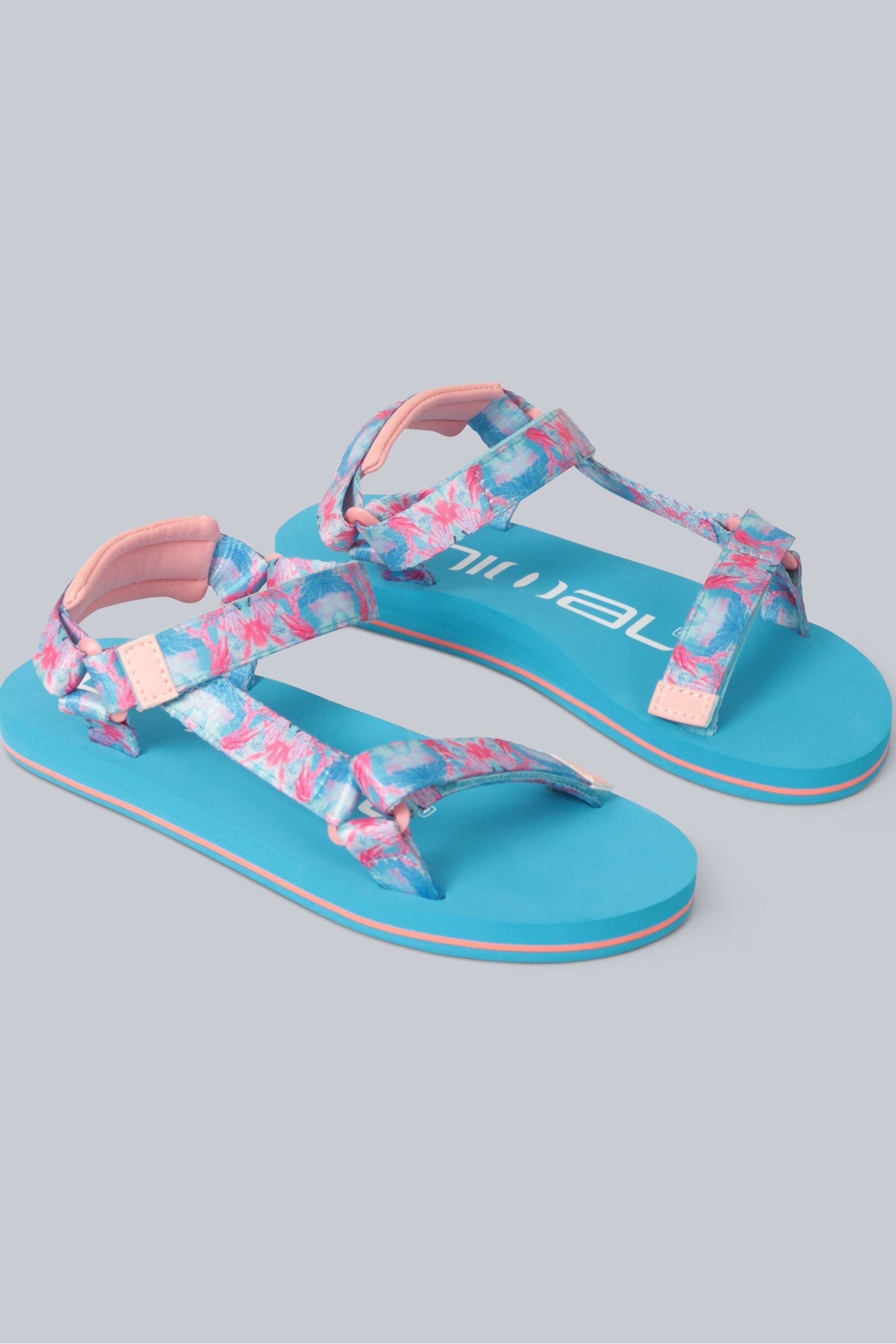 Animal Kids Blue Drift Recycled Sandals - Image 4 of 7