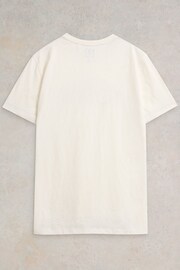 White Stuff White Out of Offish Graphic T-Shirt - Image 6 of 7