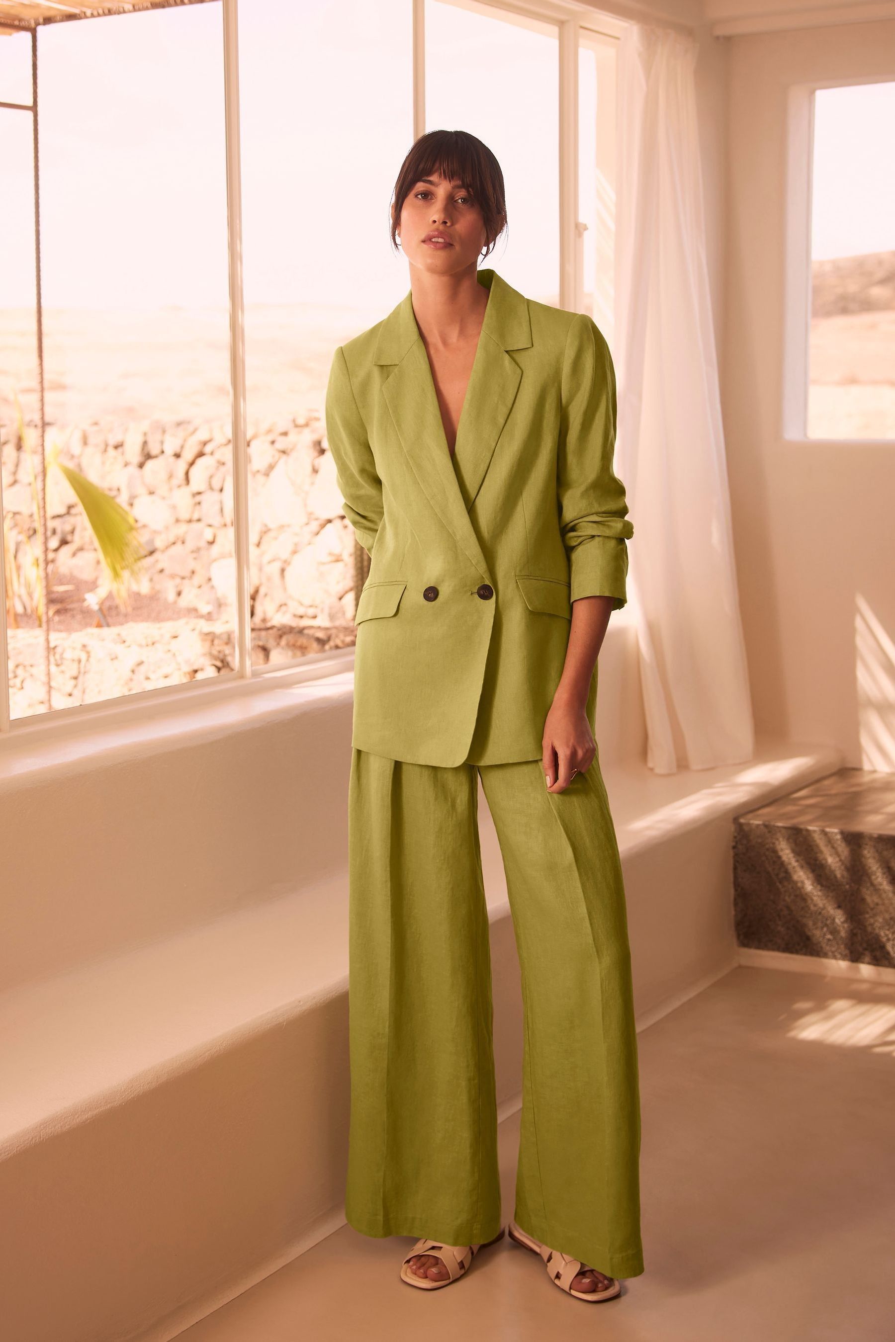 Mint velvet double breasted blazer clearance