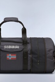 Napapijri Bering Travel Black Duffel Bag - Image 5 of 8