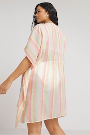 Simply Be Natural Culture Clash Stripe Kaftan - Image 2 of 4