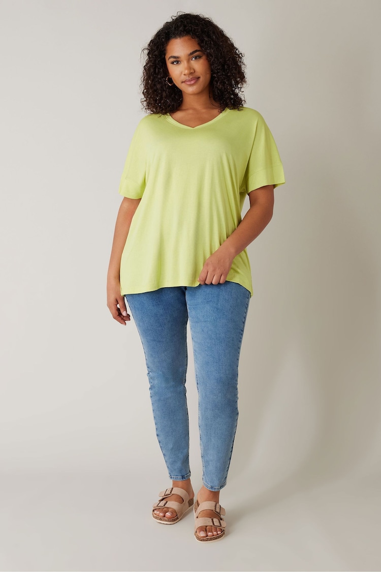 Evans Green V-Neck Modal T-Shirt - Image 2 of 5