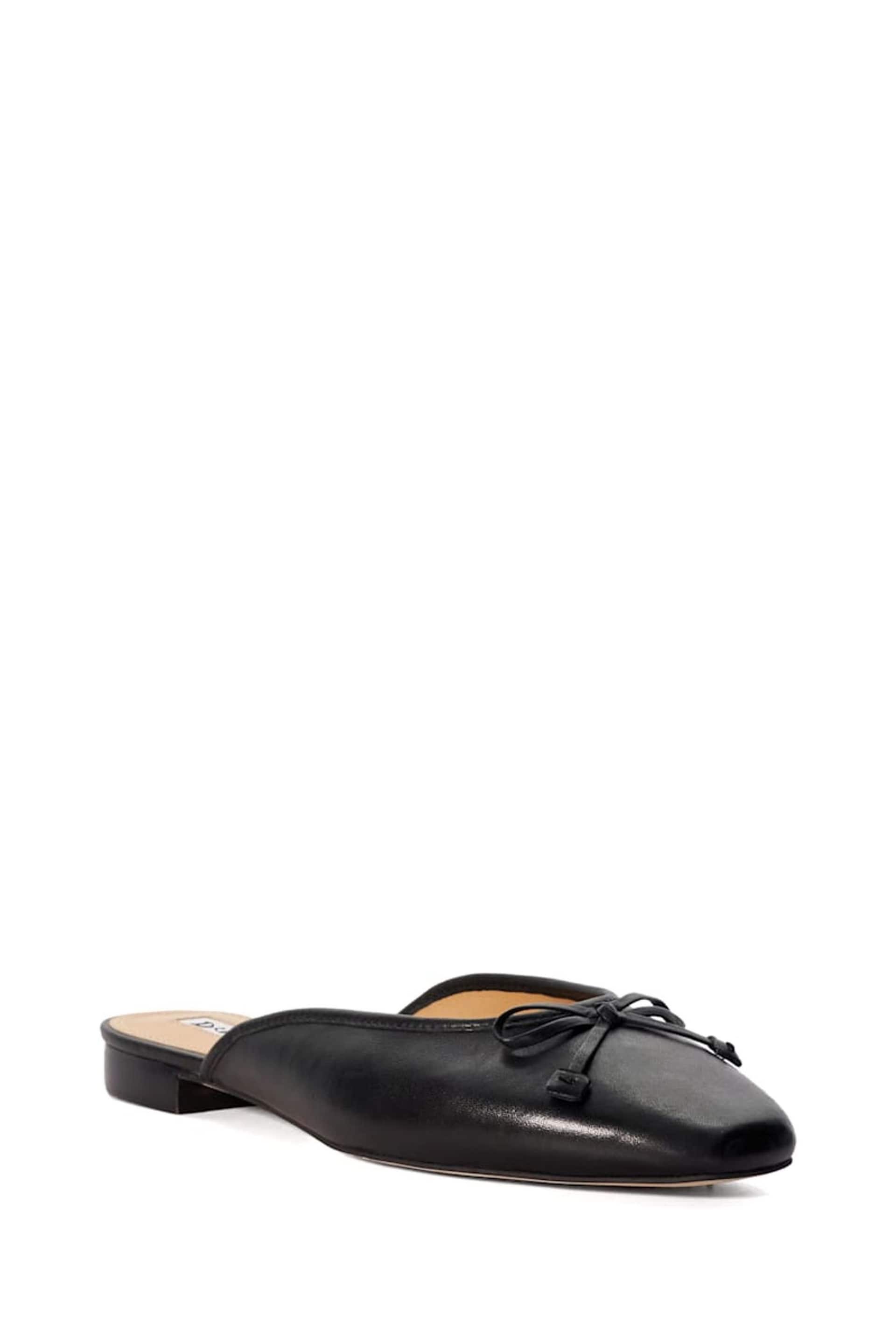 Dune London Black Haylas Ballerina Shoes - Image 4 of 6