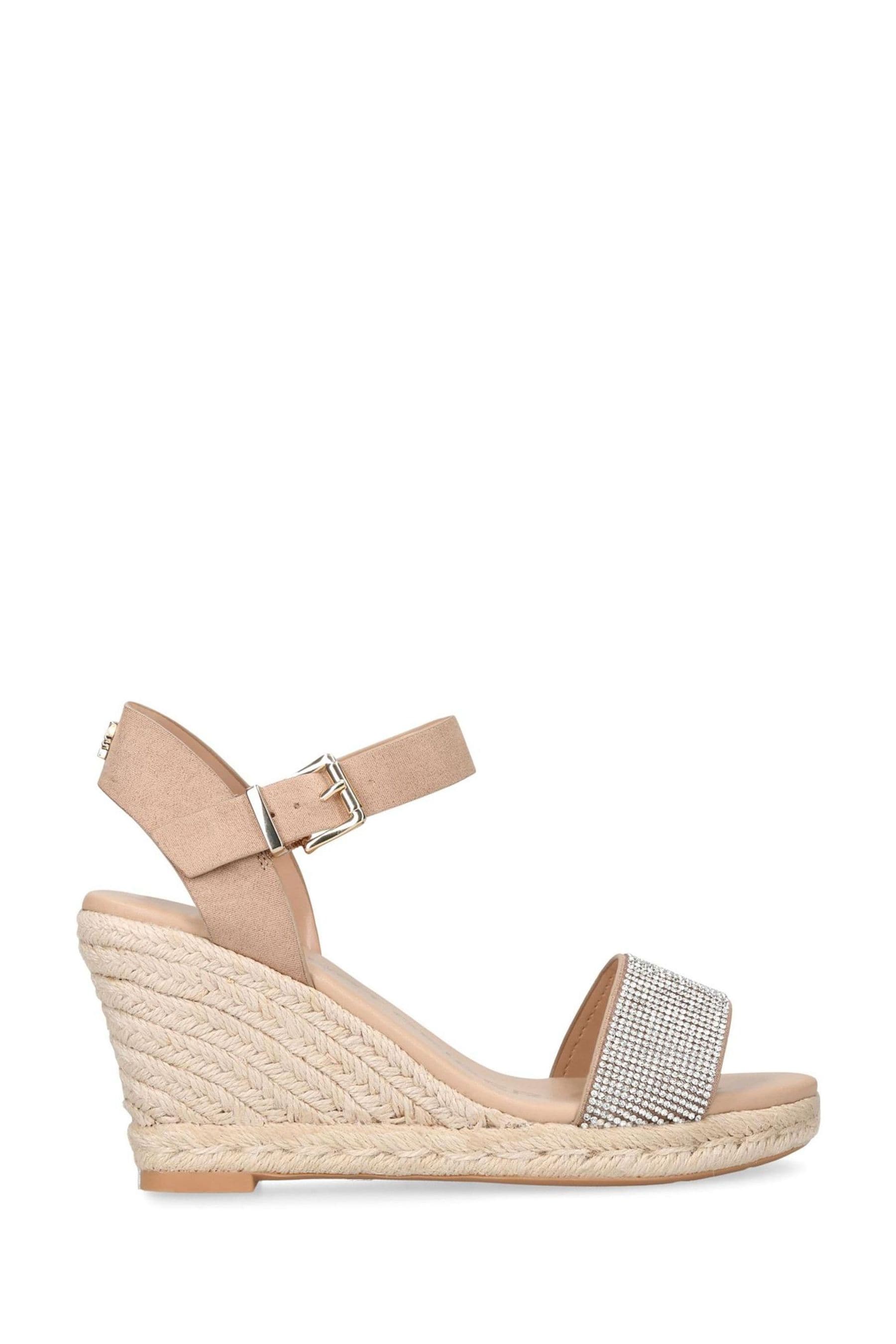 Buy KG Kurt Geiger Silver Chrome Paisley Bling Sandals from Next Luxembourg