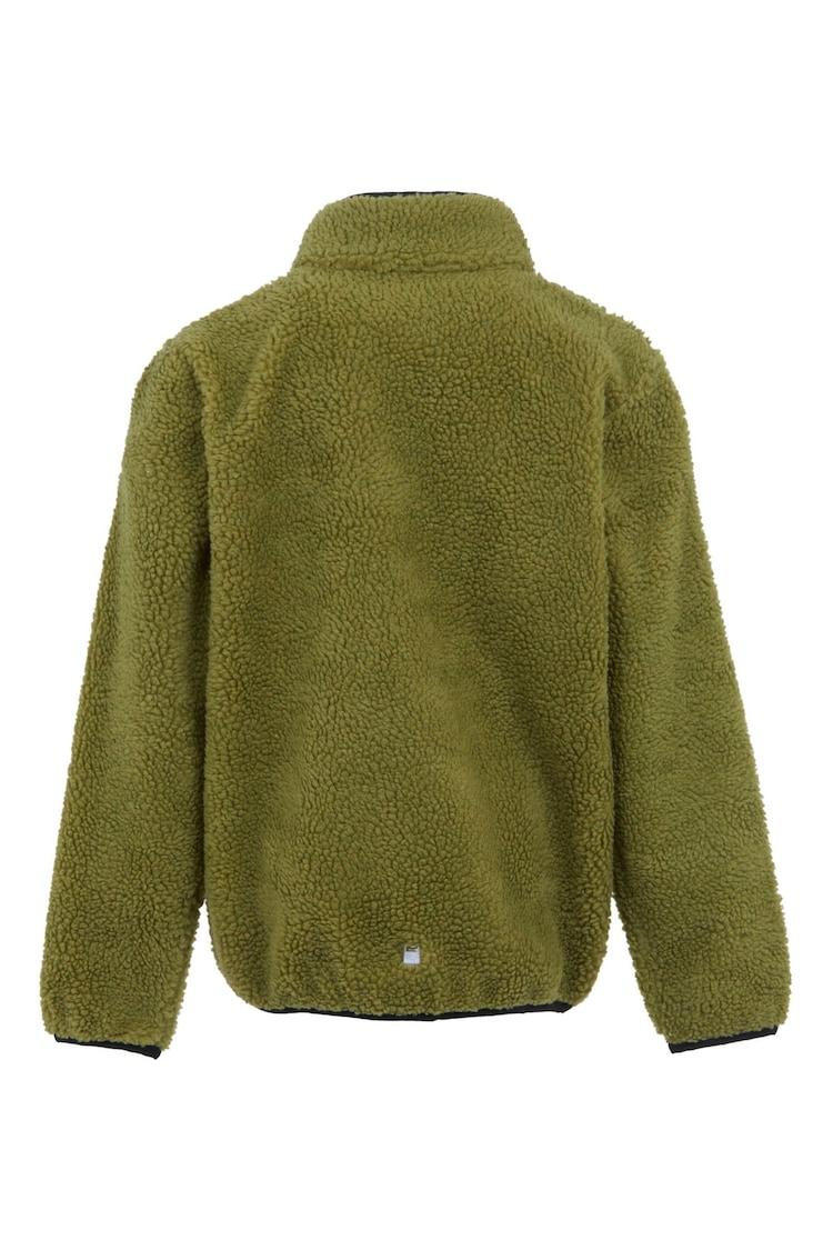 Regatta Light Green Red Junior Frankie Full Zip Fleece - Image 7 of 7