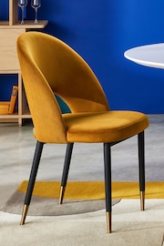 Dwell Ochre Comida Dining Chair - Image 1 of 4