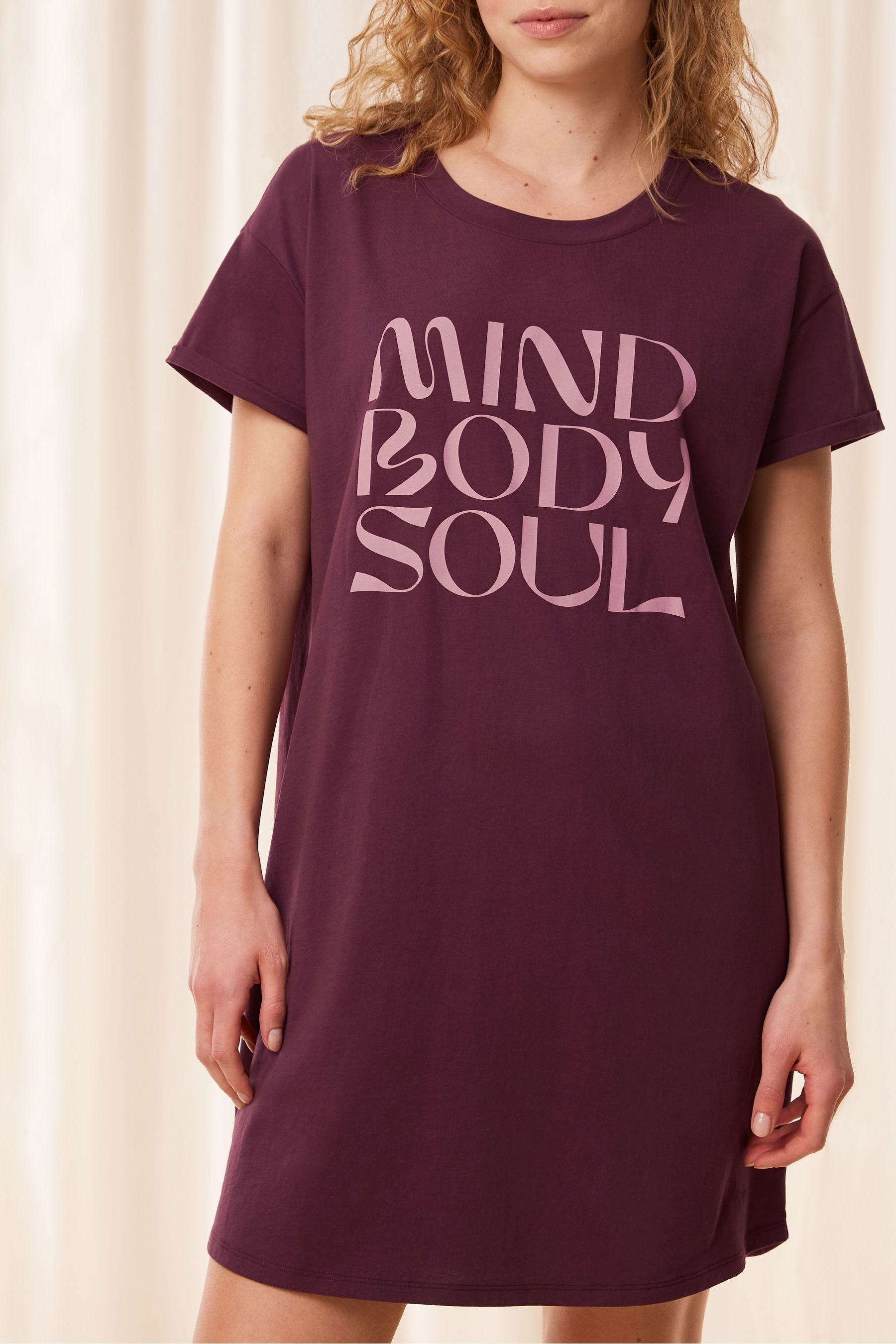 Buy Triumph Burgundy Red Nightdress from Next Luxembourg