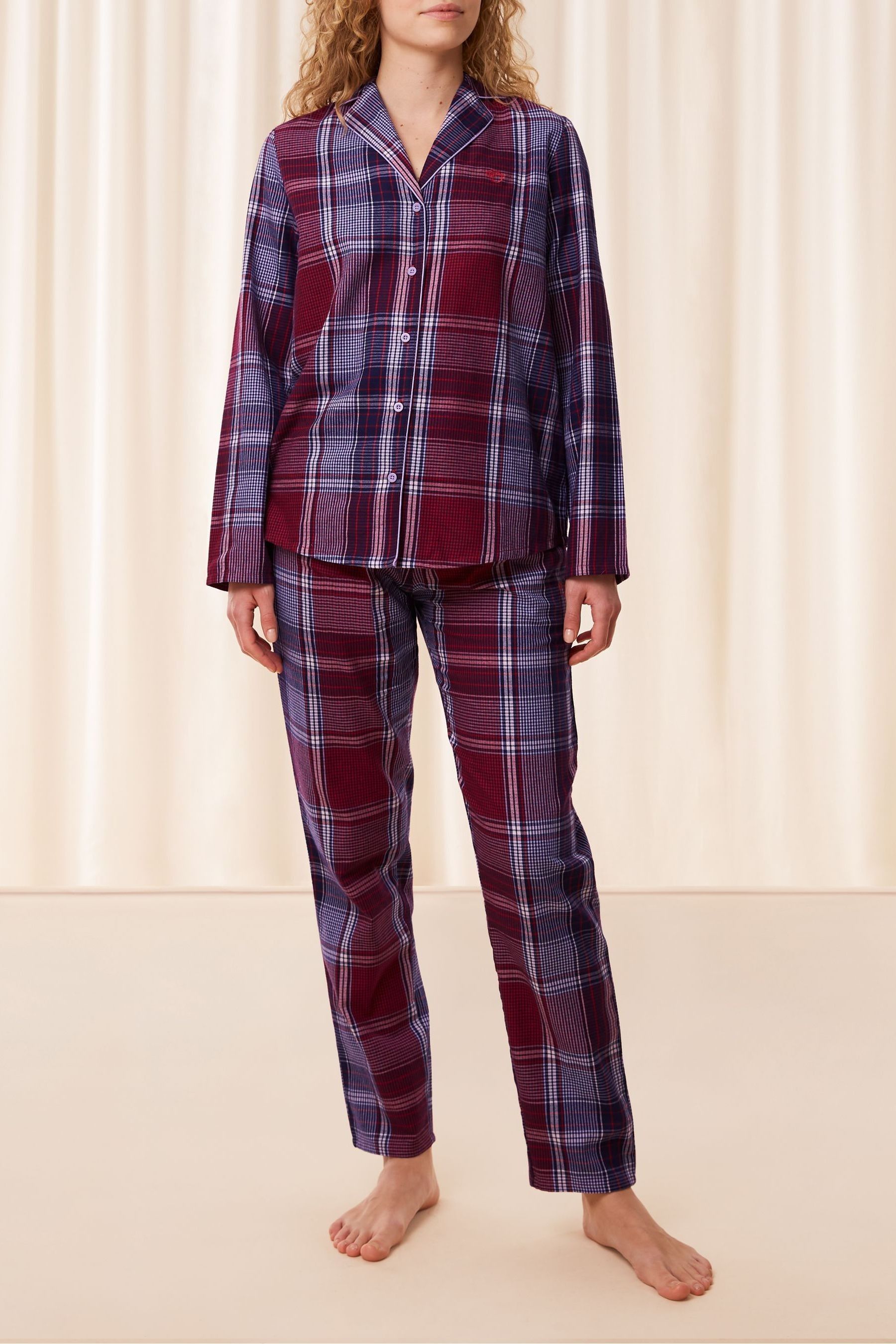 Triumph Boyfriend Red Pyjamas 12 Womens