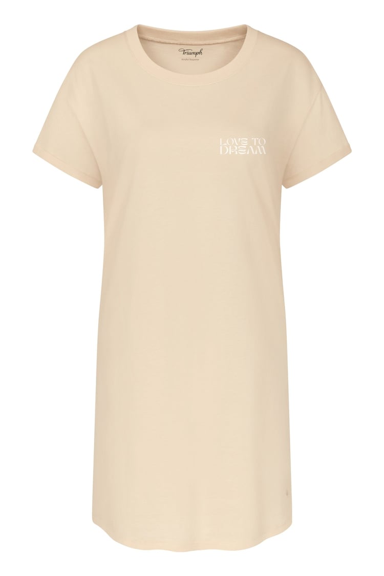 Triumph Cream 100% Cotton Nightdress - Image 5 of 5