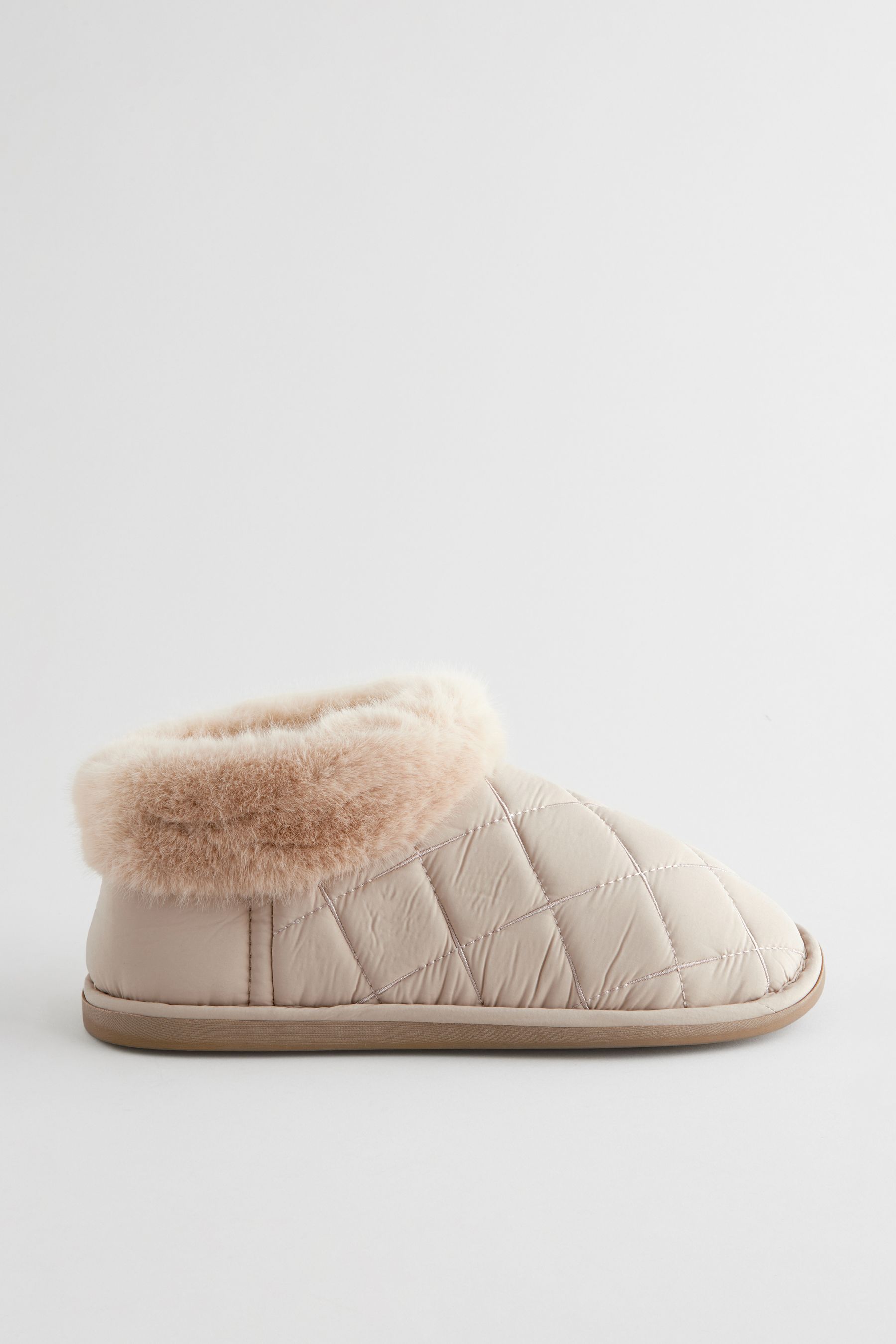 Quilted bootie slippers deals