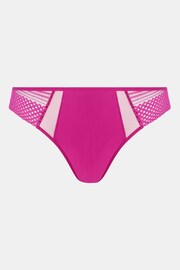 Chantelle Pink Pulp Play Tanga Briefs - Image 4 of 4