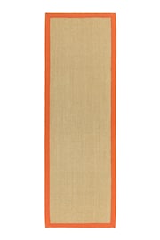 Asiatic Rugs Linen Orange Sisal Rug - Image 4 of 6