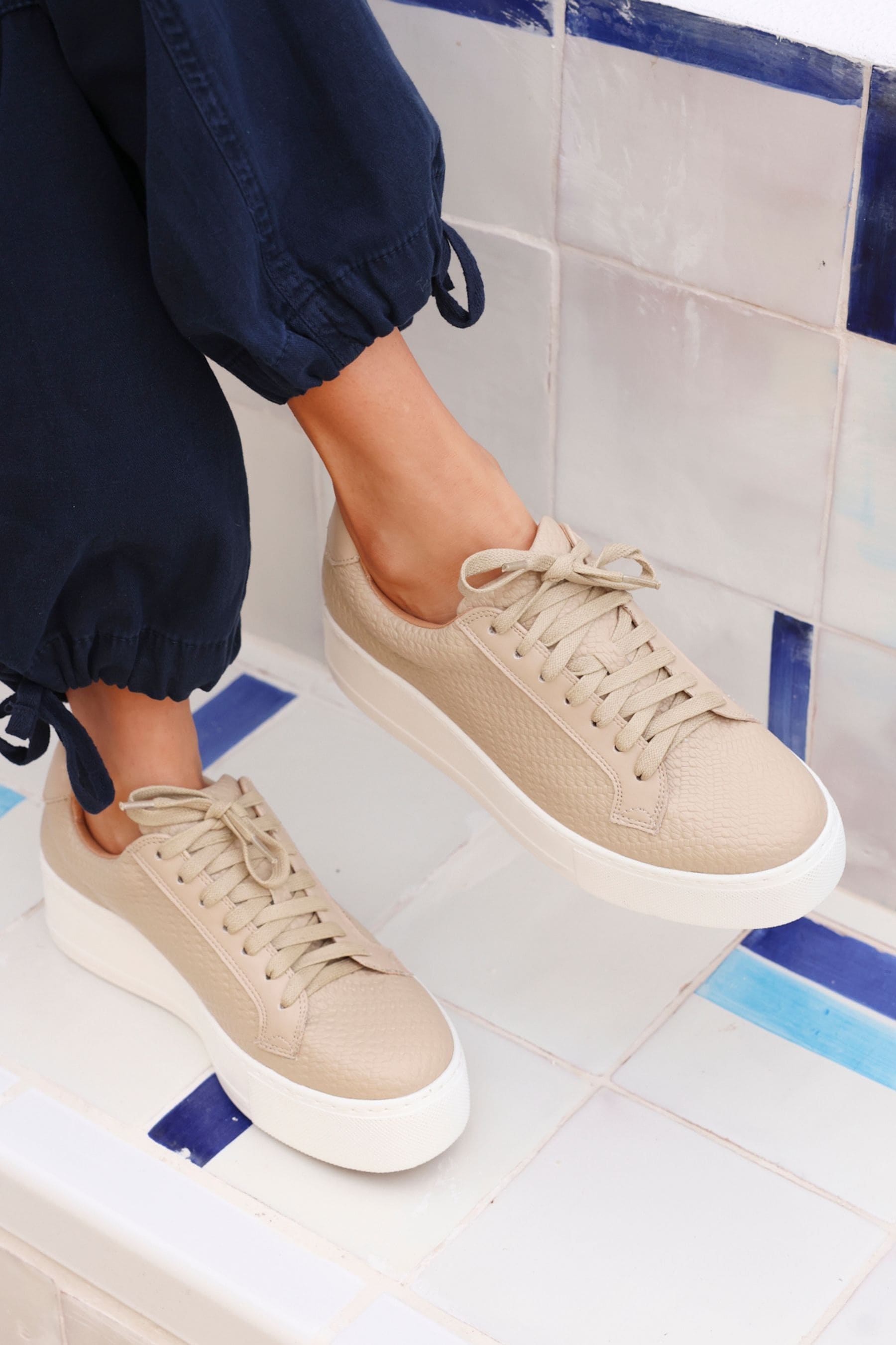 French connection platform trainers online