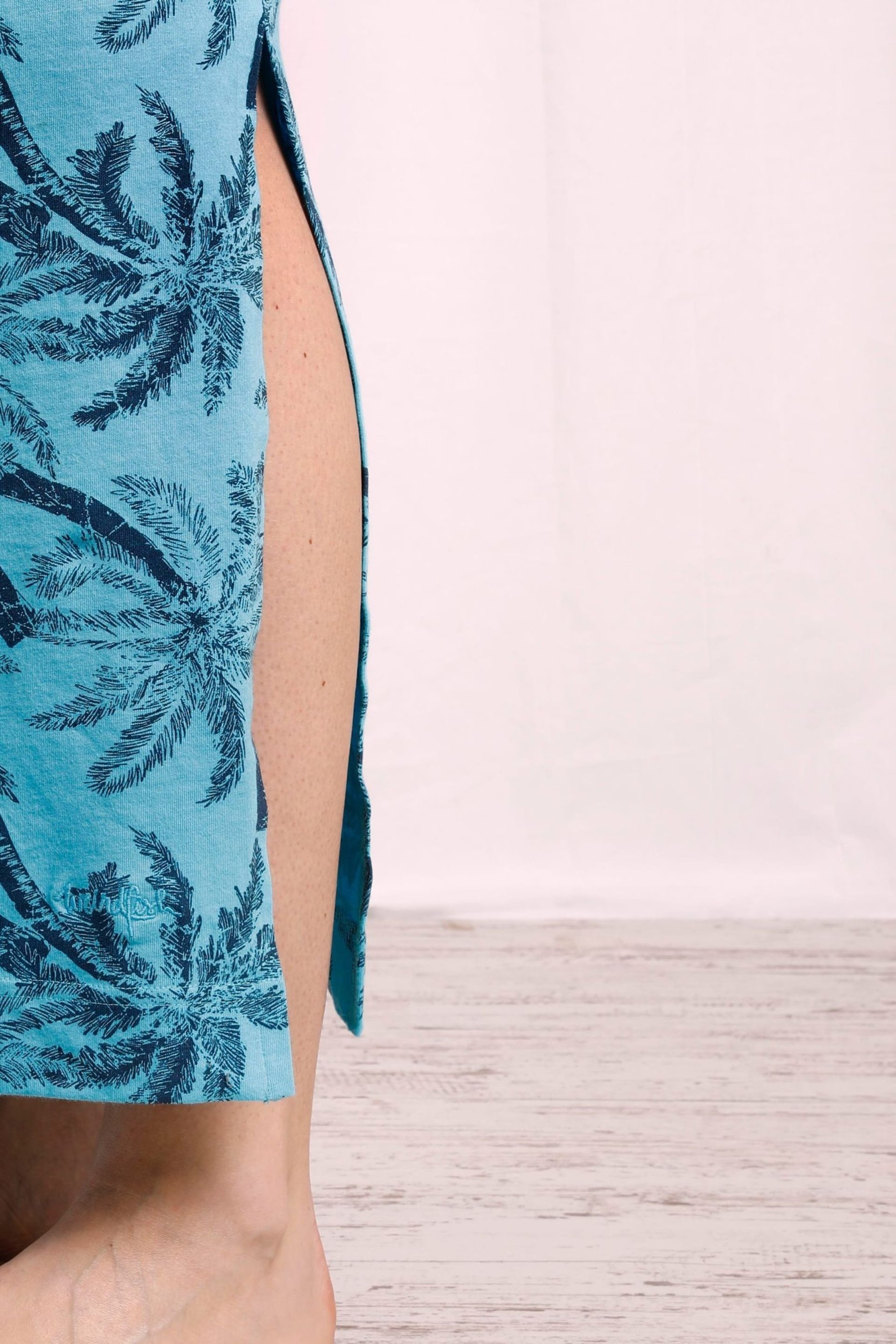 Weird Fish Mirren Organic Printed Maxi Dress - Image 5 of 7