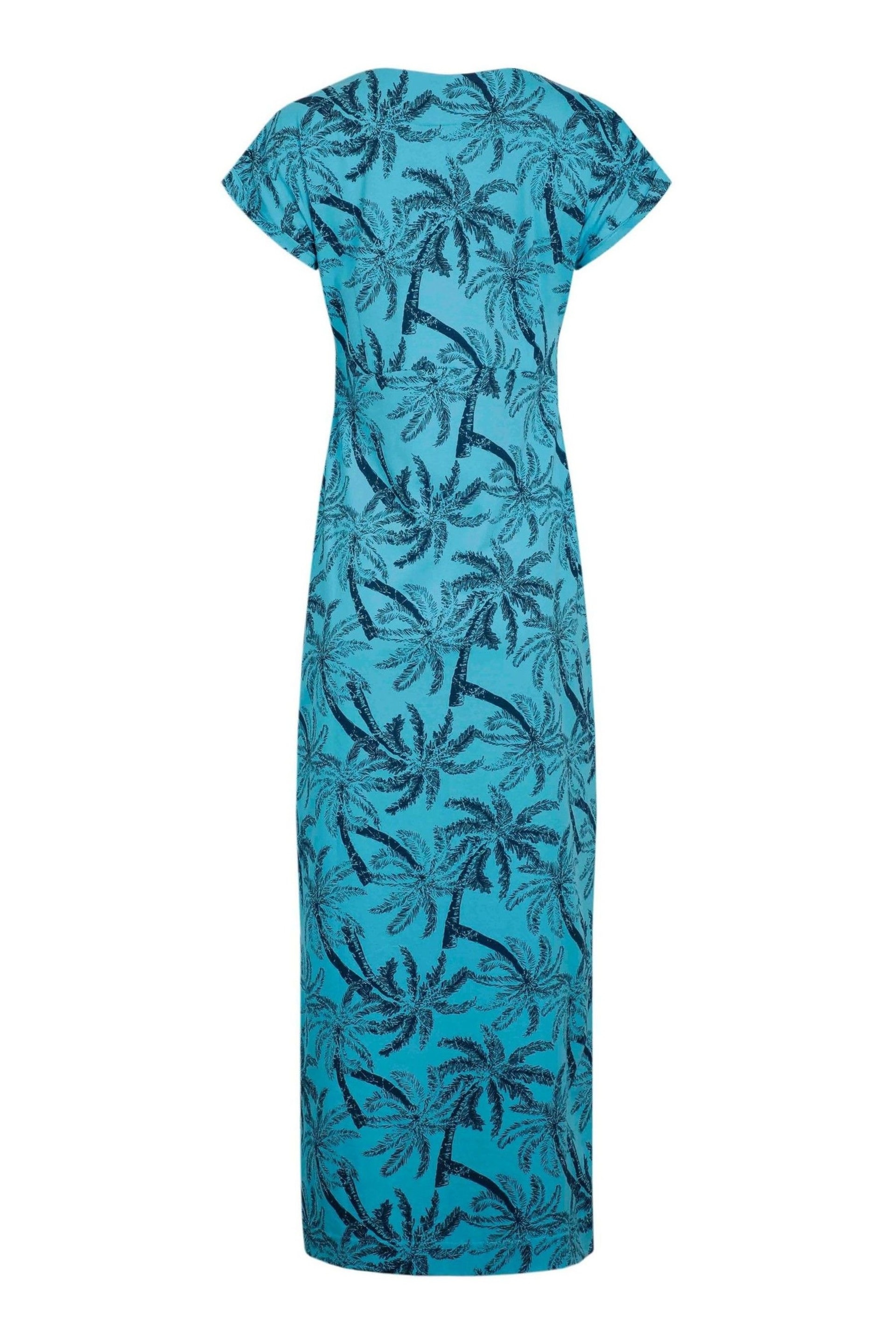 Weird Fish Mirren Organic Printed Maxi Dress - Image 7 of 7