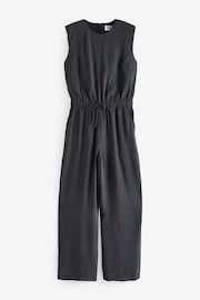 Hush Black Kirza Textured Jumpsuit - Image 6 of 6