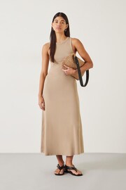 Hush Brown Rosita Jersey Maxi Dress - Image 1 of 5