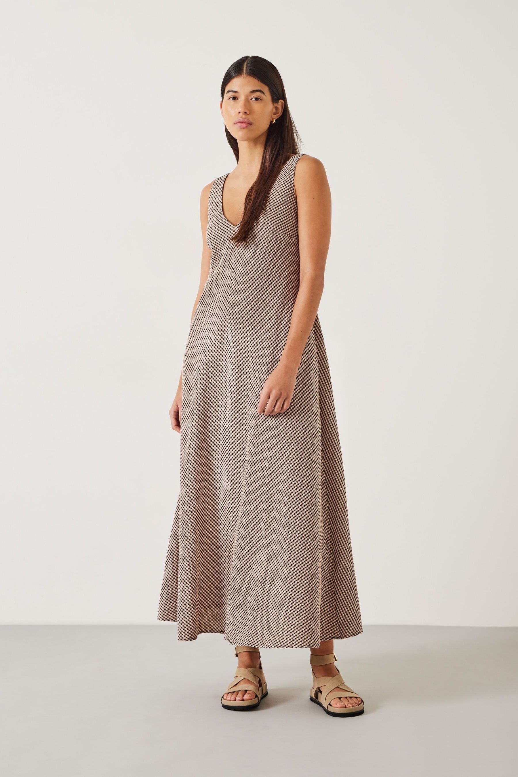 Lina wrap maxi dress top