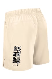 Fanatics Texas Rangers Woven City Connect Victory Cream Shorts - Image 2 of 3