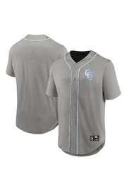 Fanatics Grey San Francisco Giants Iridescent Foundation Football Shirt - Image 1 of 3