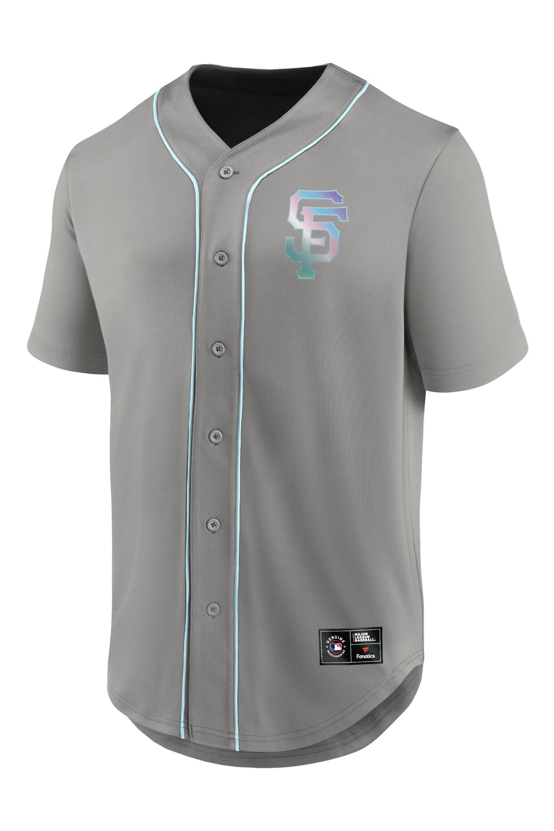 Buy Fanatics Grey San Francisco Giants Iridescent Foundation Football Shirt from the Next UK online shop
