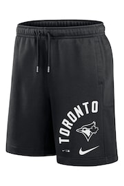 Fanatics Toronto Jays Arched Kicker Fleece Black Shorts - Image 3 of 3