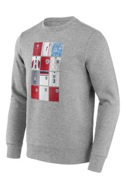 Fanatics Grey England History of Kits Sweatshirt - Image 3 of 3