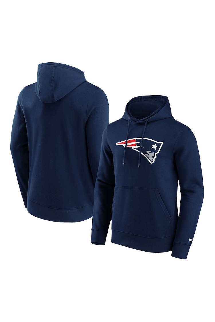 Fanatics Blue New England Patriots Primary Logo Graphic Hoodie - Image 1 of 3