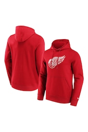 Fanatics Red Detroit Wings Primary Logo Graphic Hoodie - Image 1 of 3