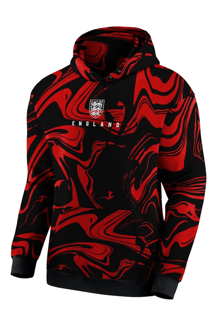 Fanatics Red England Street Marble Hoodie - Image 2 of 2