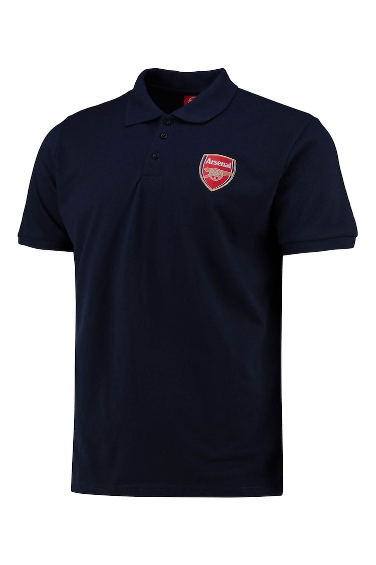 Fanatics Blue Arsenal 100% Cotton Polo Shirt - Image 3 of 3