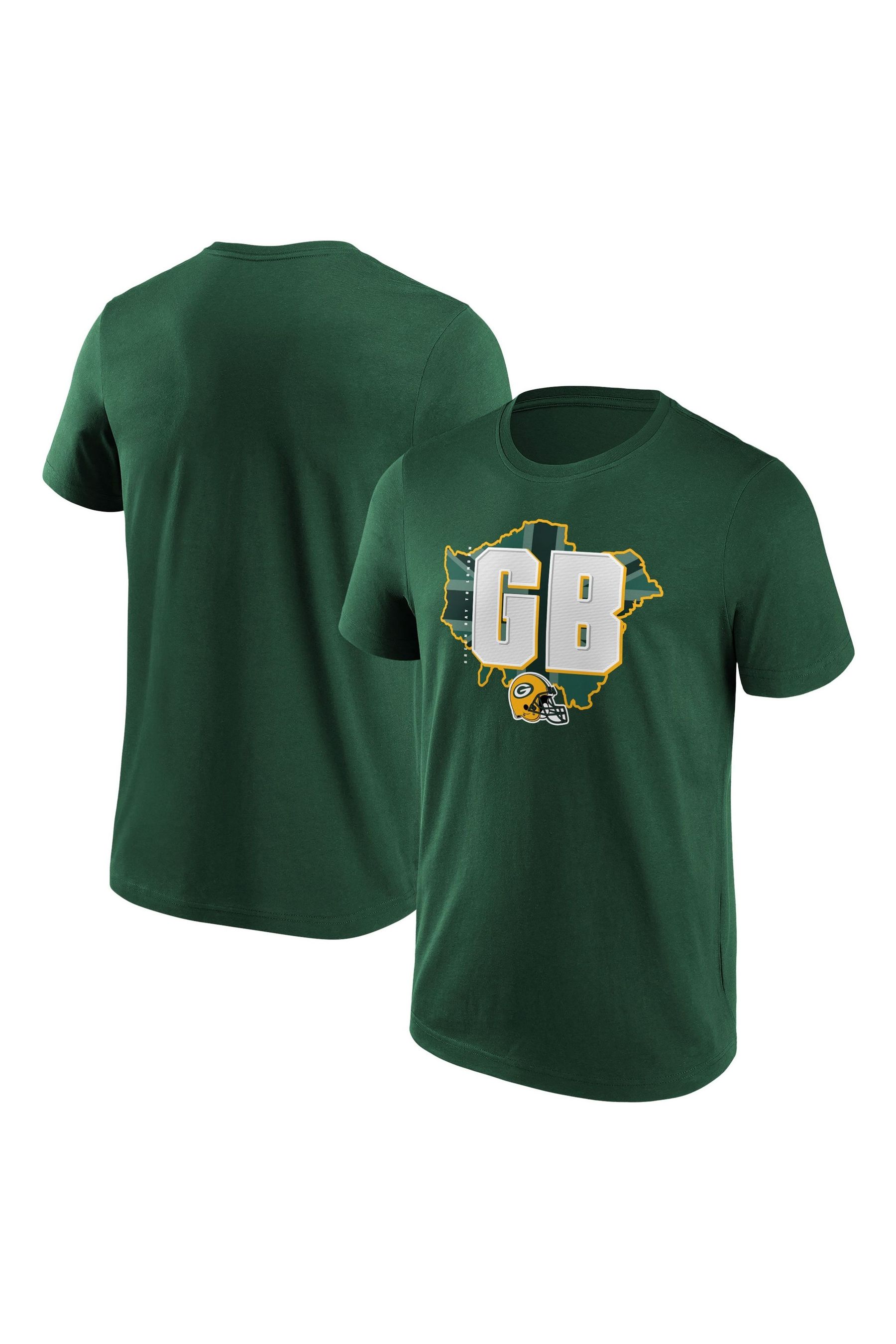 Buy Fanatics Green 100 Cotton Bay Packers Hometown T Shirt from Next Malta