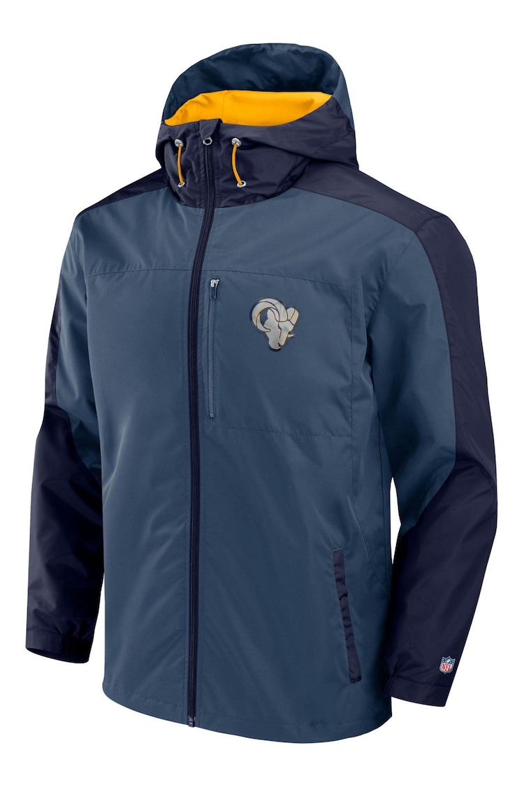 Fanatics Blue Los Angeles Rams Hybrid Jacket - Image 3 of 3