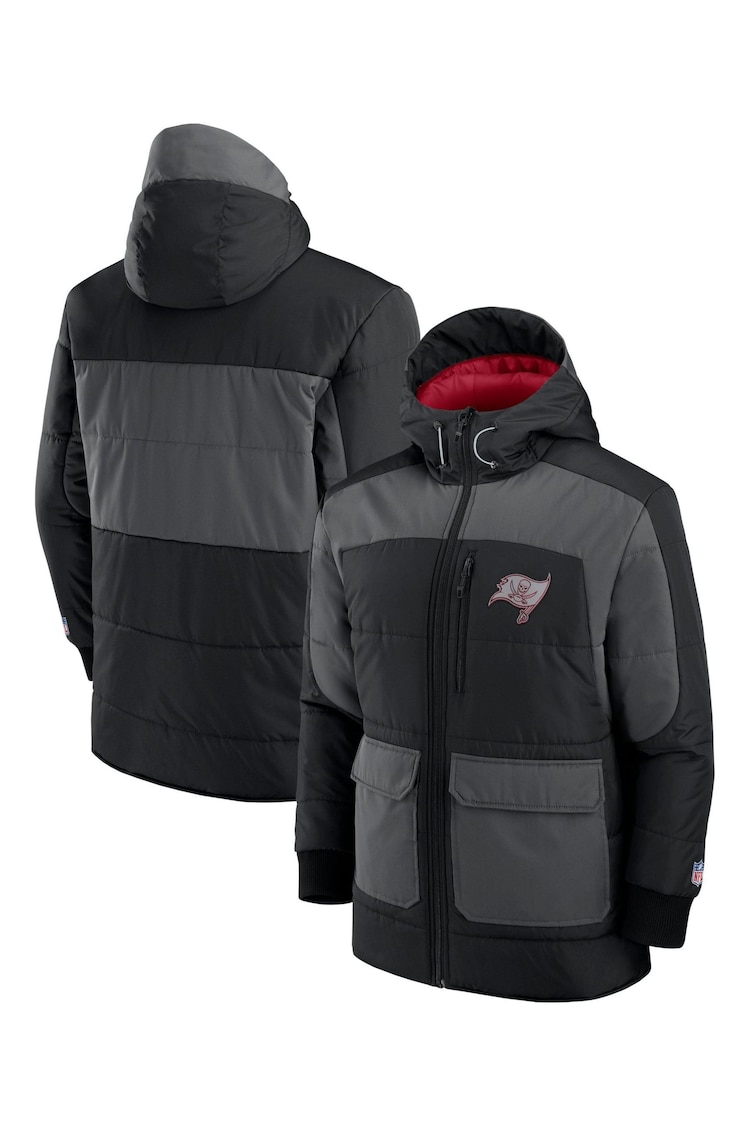 Fanatics Tampa Bay Buccaneers Fantech Padded Black Jacket - Image 1 of 3