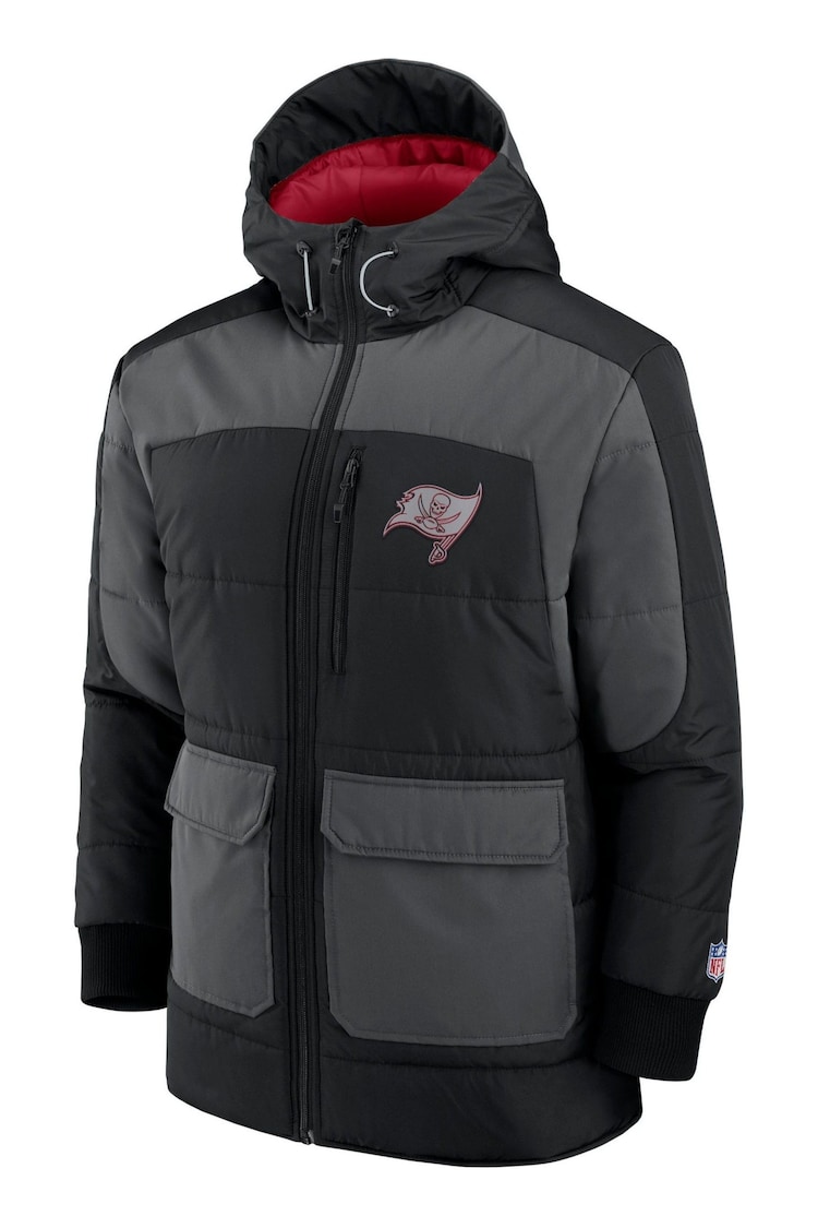 Fanatics Tampa Bay Buccaneers Fantech Padded Black Jacket - Image 3 of 3