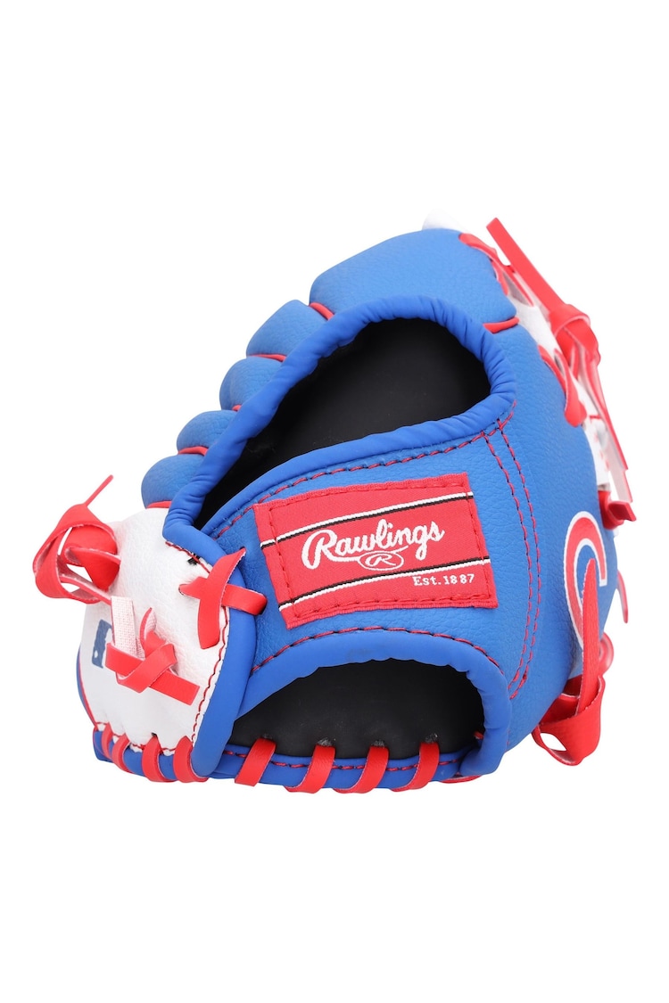 Fanatics Blue Chicago Cubs Team Logo Baseball Gloves - Imagen 3 de 3