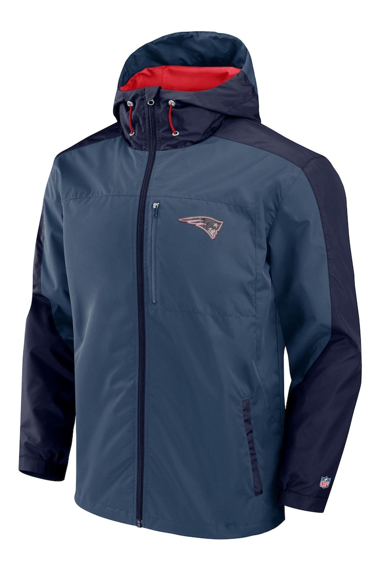 Fanatics Blue New England Patriots Hybrid Jacket - Image 3 of 3