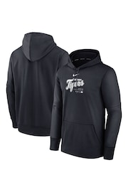 Fanatics Detroit Tigers Authentic Therma Fleece Black Hoodie - Image 1 of 3