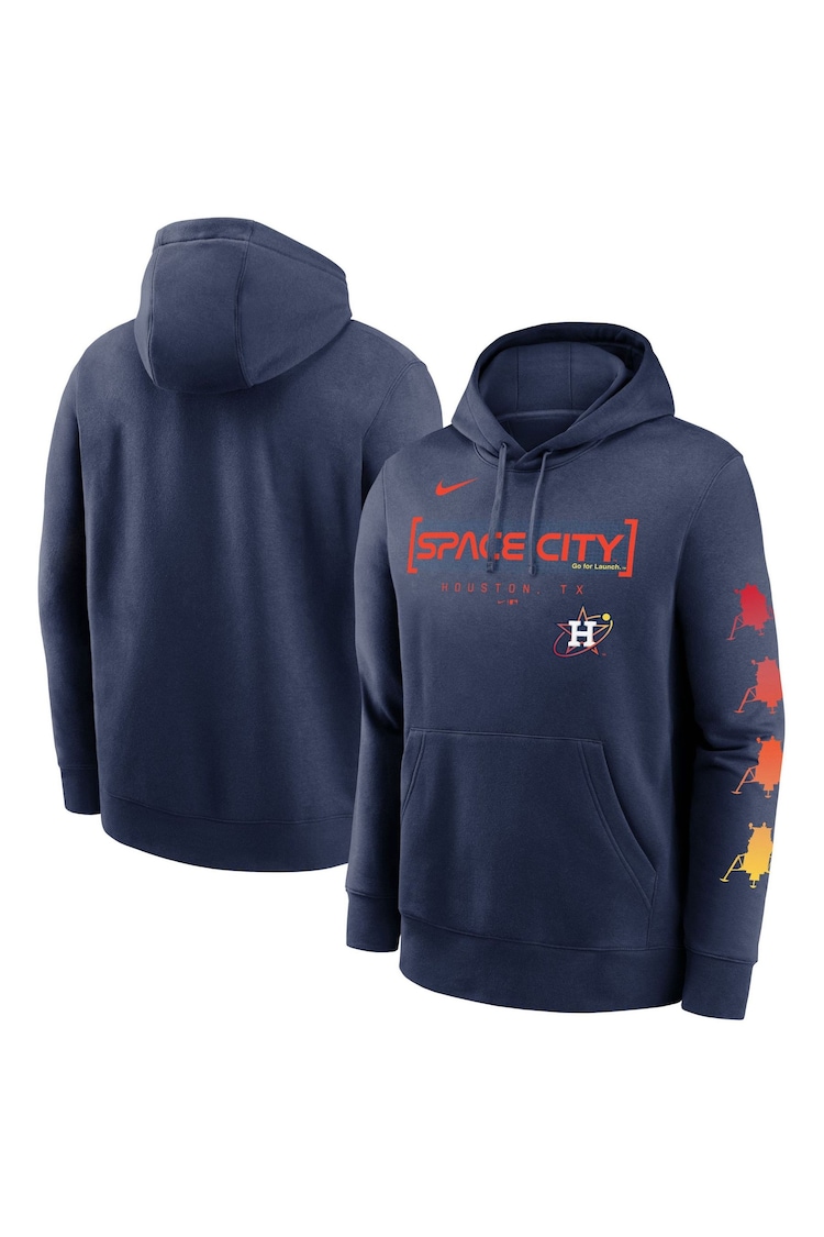 Fanatics Blue Houston Astros City Connect Club Fleece Hoodie - Image 1 of 3