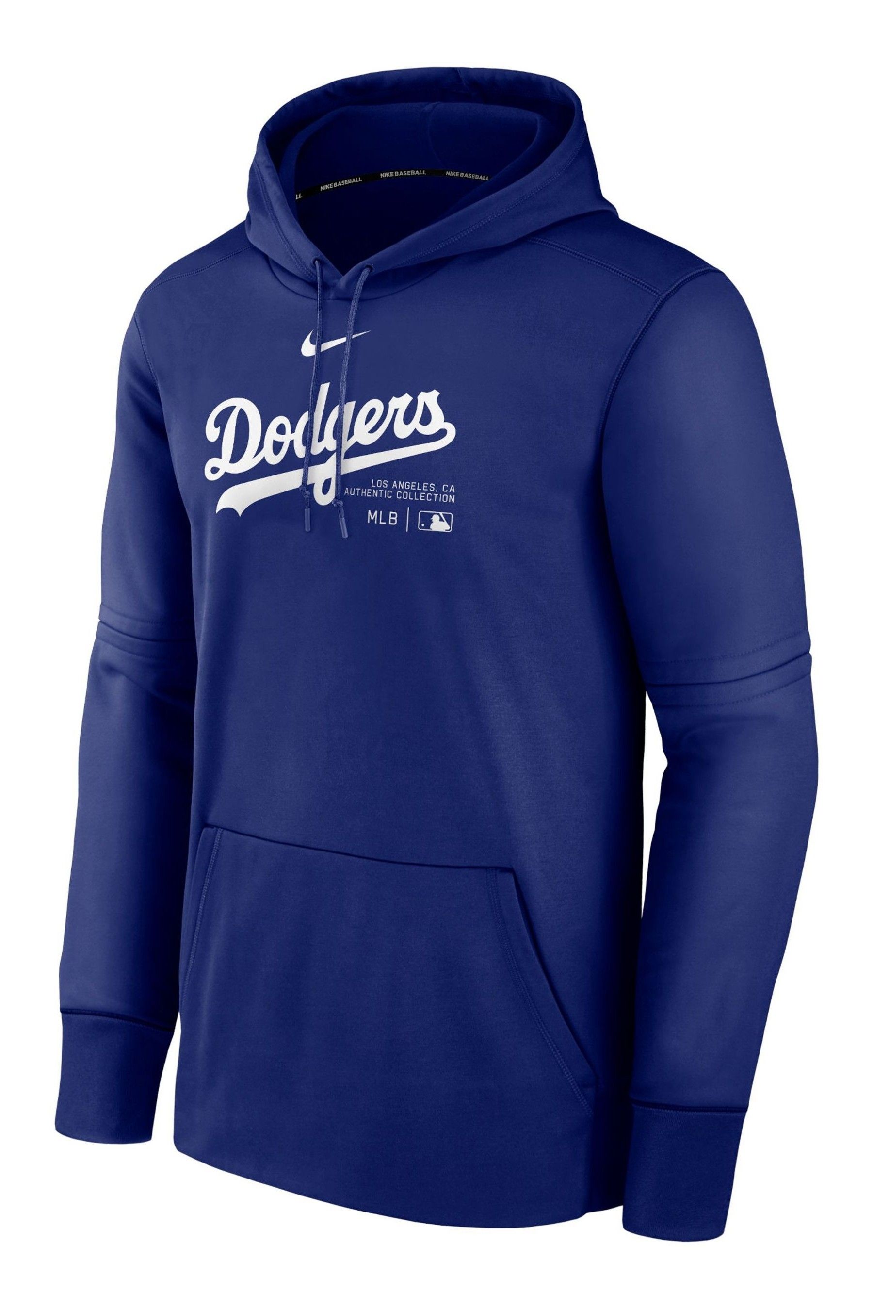 Buy Fanatics Blue Los Angeles Dodgers Authentic Therma Fleece Hoodie from Next Ireland