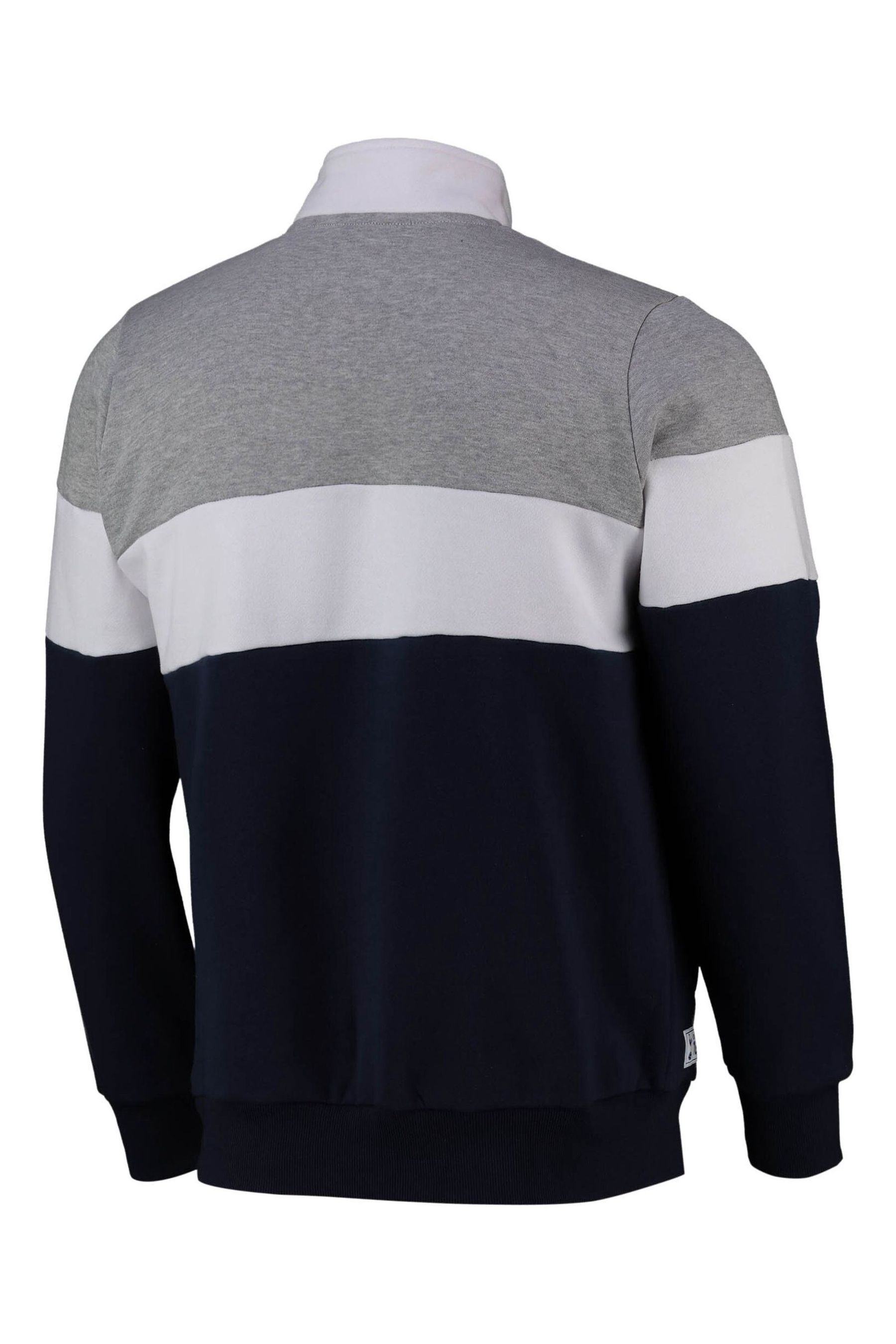 Buy Fanatics Grey Tottenham Hotspur Quarter Zip Sweatshirt from Next Ireland