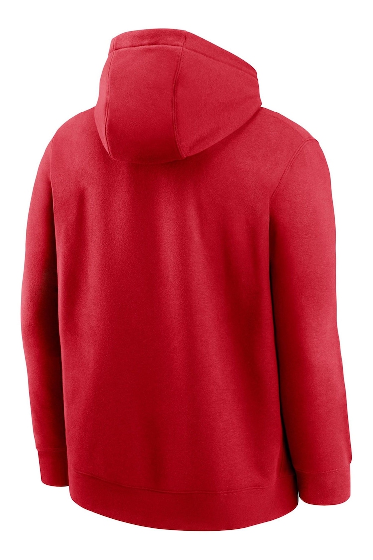 Fanatics Red Los Angeles Angels City Connect Club Fleece Hoodie - Image 2 of 3