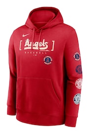 Fanatics Red Los Angeles Angels City Connect Club Fleece Hoodie - Image 3 of 3