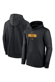 Fanatics Pittsburgh Pirates Authentic Therma Fleece Black Hoodie - Image 1 of 3