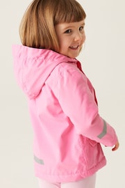 Regatta Pink Animal Rainy Day Jacket - Image 2 of 4