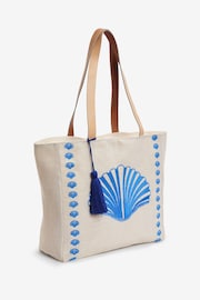 Aspiga Embroidered Jute Bag - Image 2 of 3