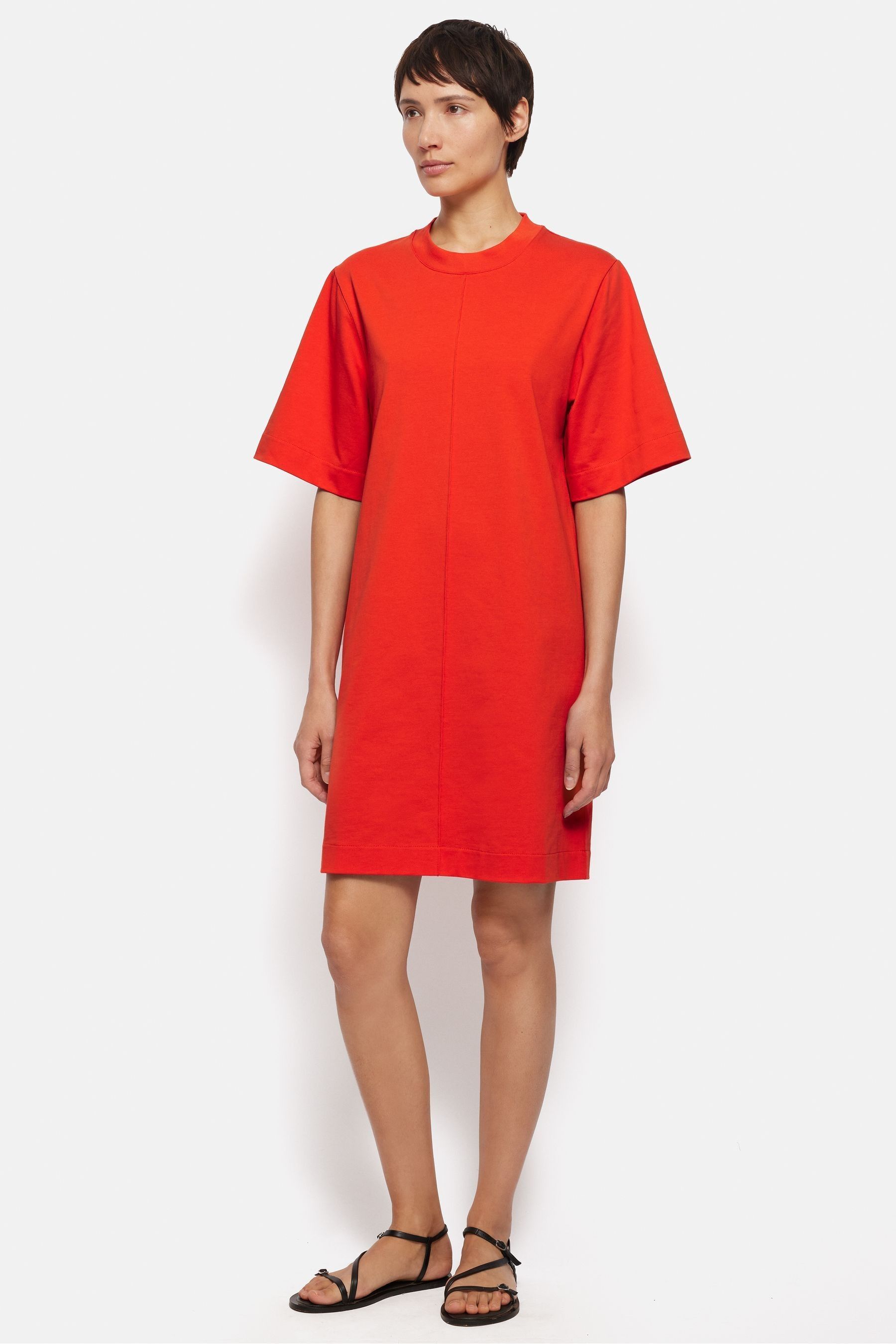 Buy Jigsaw Red 100 Cotton Riley T Shirt Dress from Next Netherlands