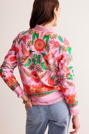 Boden Pink Hannah Printed Sweatshirt - Image 3 of 5