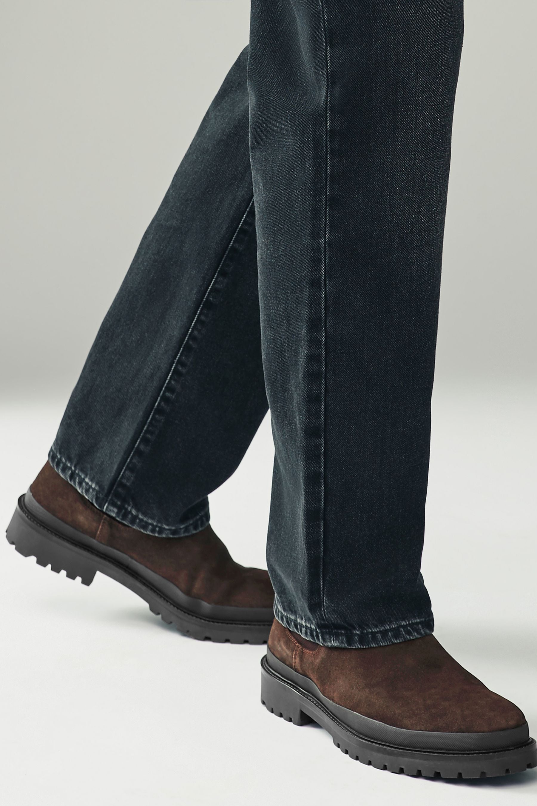 Buy Brown Cleated Chelsea Boots from Next Ireland