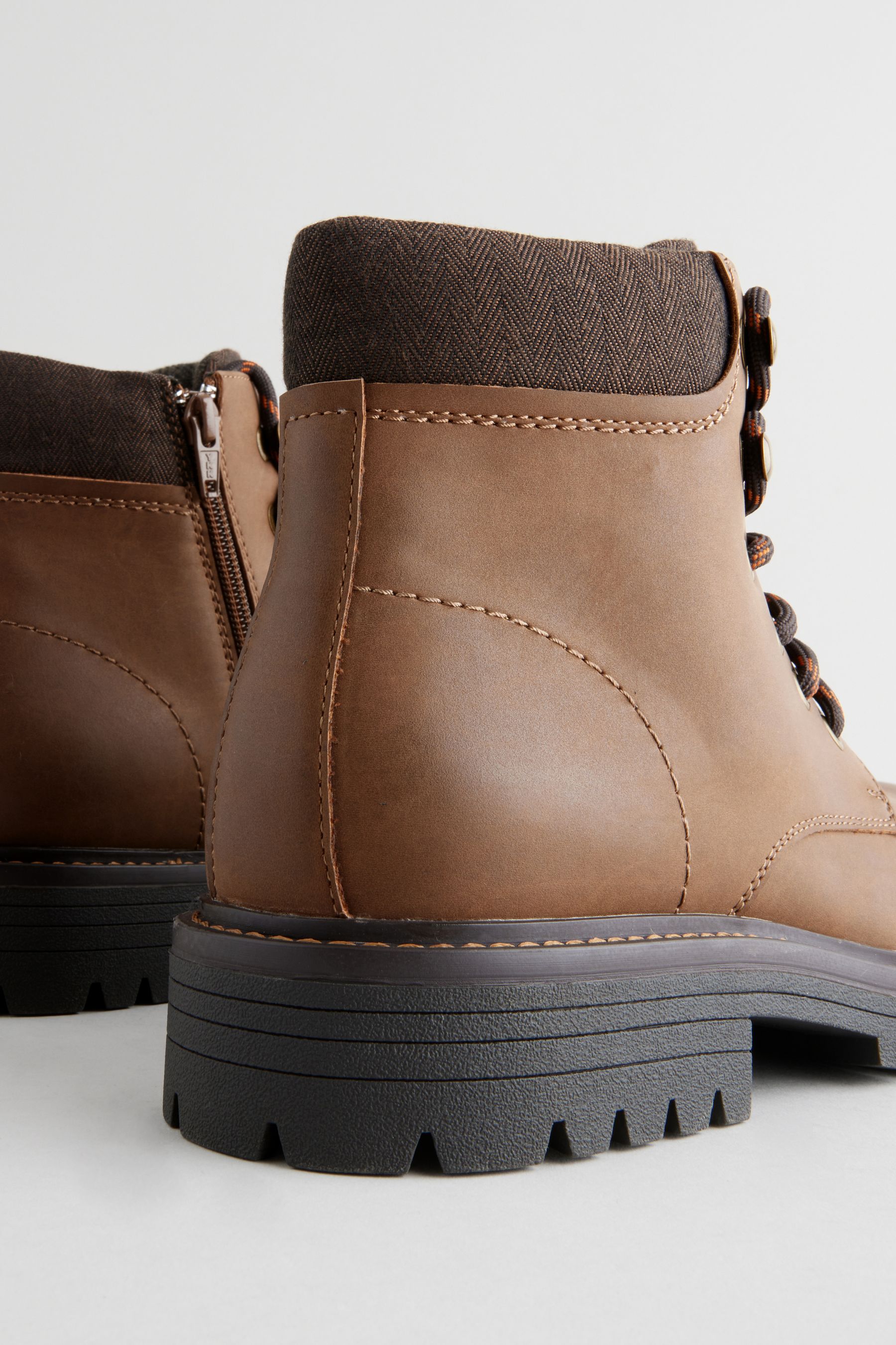 Buy Brown Lace Up Boots from the Next UK online shop